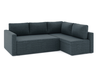Диван-кровать угловой Мансберг дельфин, рогожка Люкс