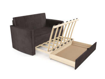 Диван прямой выкатной Санта №2 (Бархат)