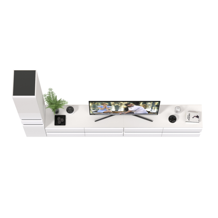 Стенки для гостиной, Стенка модульная Сидней № 132