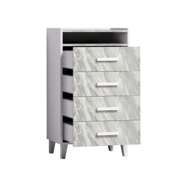 Комоды, Комод высокий Айрис 45