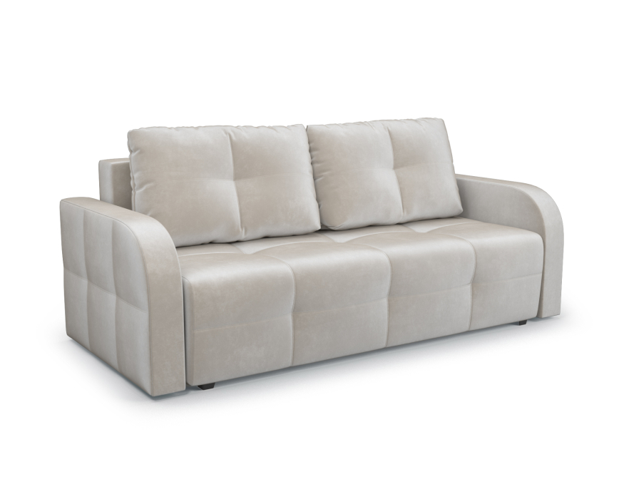 Диваны кровати со спальным местом, Диван прямой еврокнижка Марсель №3 (Бархат)