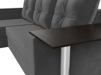 Угловой диван Атланта левый угол, велюр