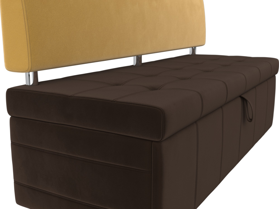 Диваны прямые кухонные, Кухонный прямой диван Стоун, микровельвет