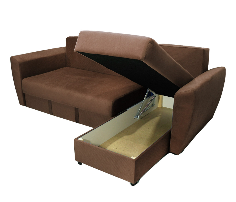 Диваны угловые в гостиную, Диван угловой  Амстердам 160, велюр