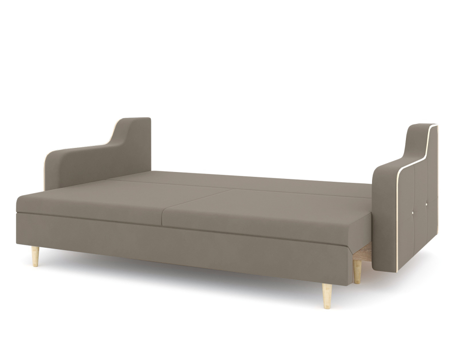 Диваны еврокнижки, Диван-кровать еврокнижка-пантограф Оникс, велюр