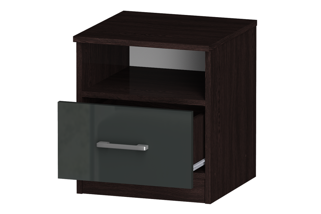 Прикроватные тумбы, Тумба прикроватная Лайф Венге