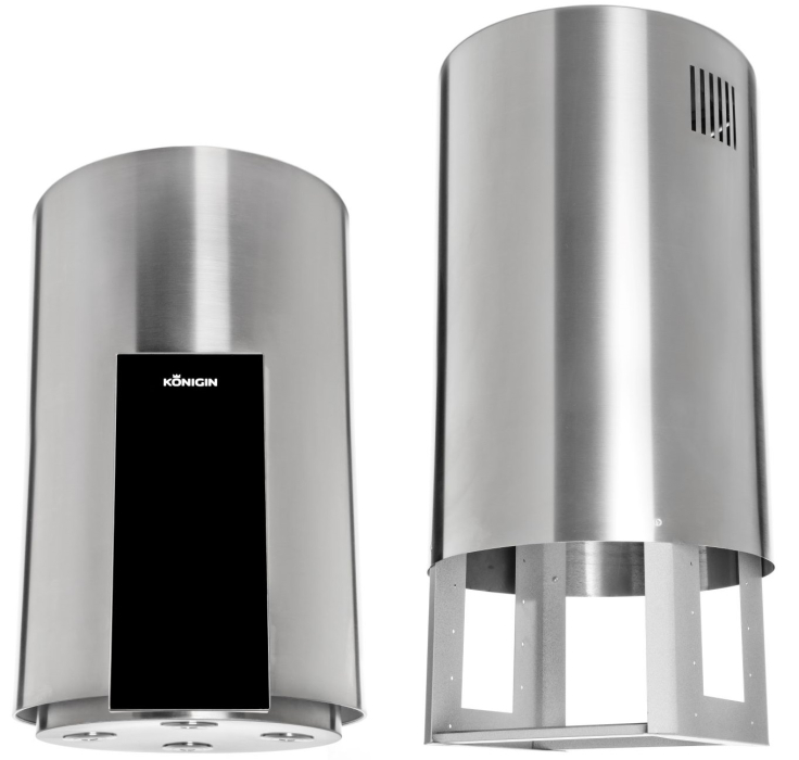 Вытяжки, Кухонная вытяжка Equilibrium Steel Glass