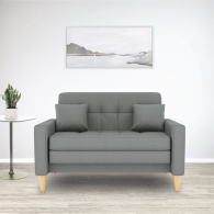 Диваны кровати со спальным местом, Диван- кровать Этро Люкс, рогожка, 130