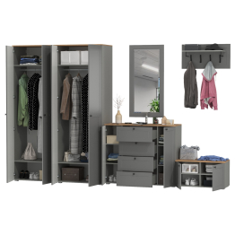 Стенка для прихожей Остин № 54