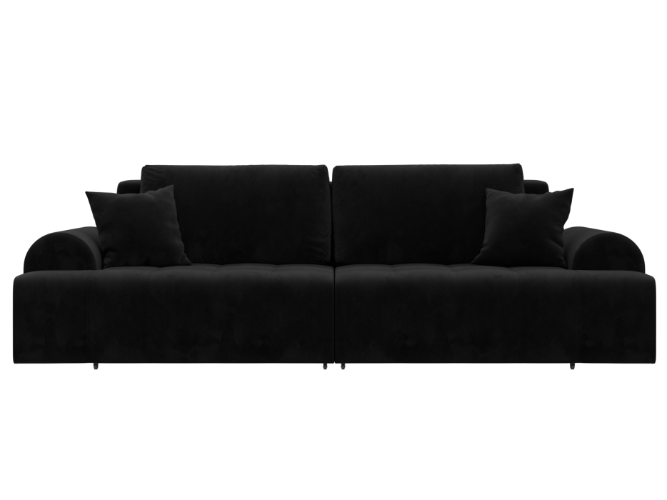 Диваны еврокнижки, Диван прямой Лига-080, велюр SEVEN