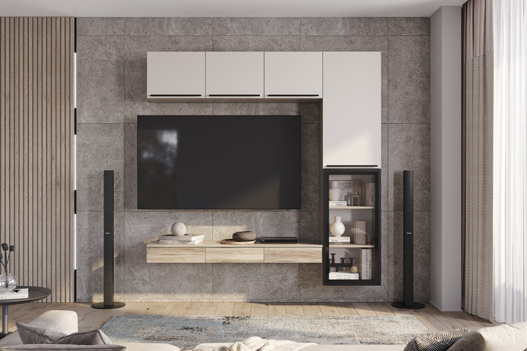 Стенки для гостиной, Гостиная Урбан. Комплект 1