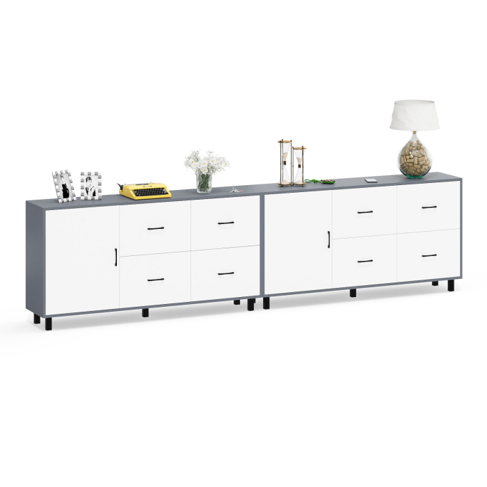 ТВ-тумбы, Два больших комода РВК 125-1704 ящики и дверка