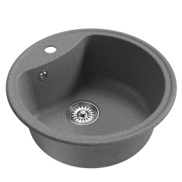 Мойкa ML-GM09 круглая, 510 мм (глуб. чаши 190) NEW*