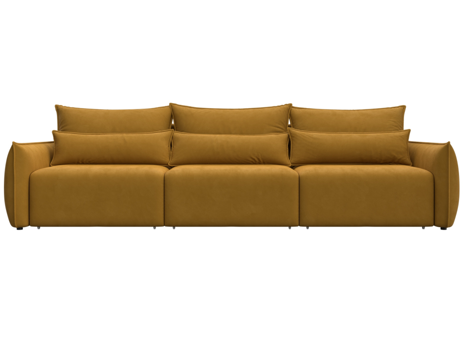 Диваны еврокнижки, Диван прямой Лига-051 НПБ Лонг, велюр BRUT