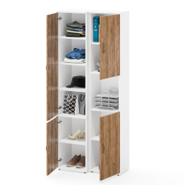 Пенал пять полок и пенал с нишей Лидер-8