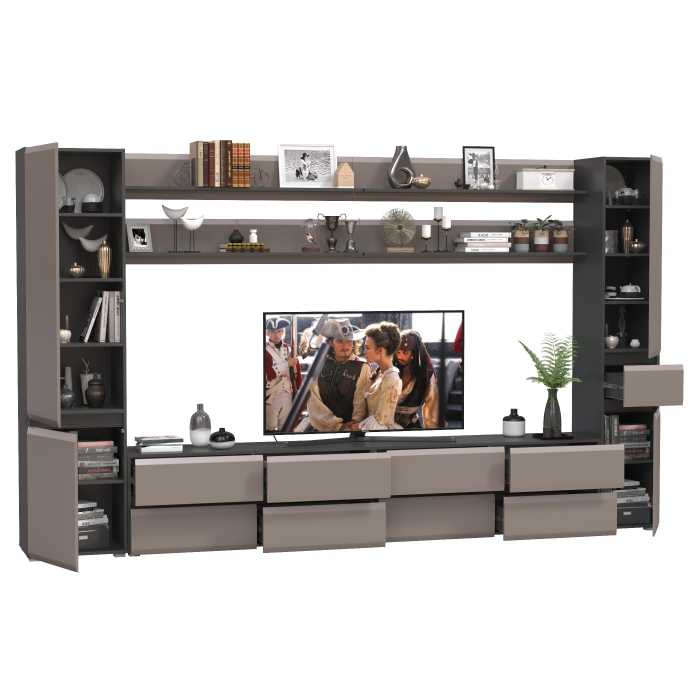 Стенки для гостиной, Сидней мебель для гостиной модульная № 125