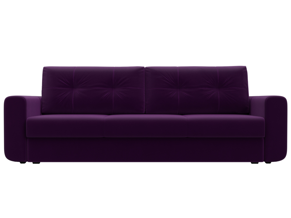 Диваны еврокнижки, Прямой диван Лига-031, микровельвет