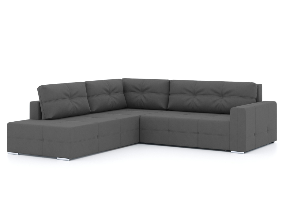 Диваны угловые в гостиную, Диван-кровать угловой Леос НПБ, велюр