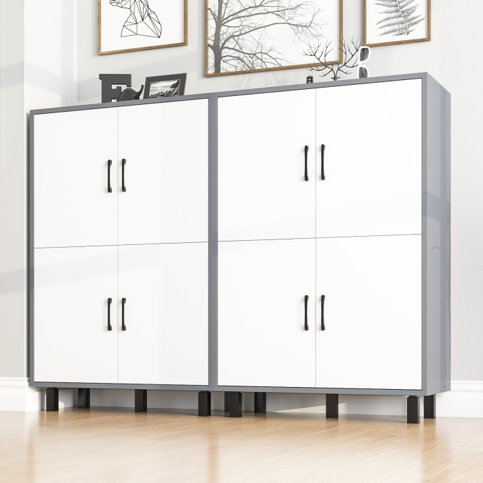 Комоды, Две тумбы-комода четыре распашных дверки РВК 126-804