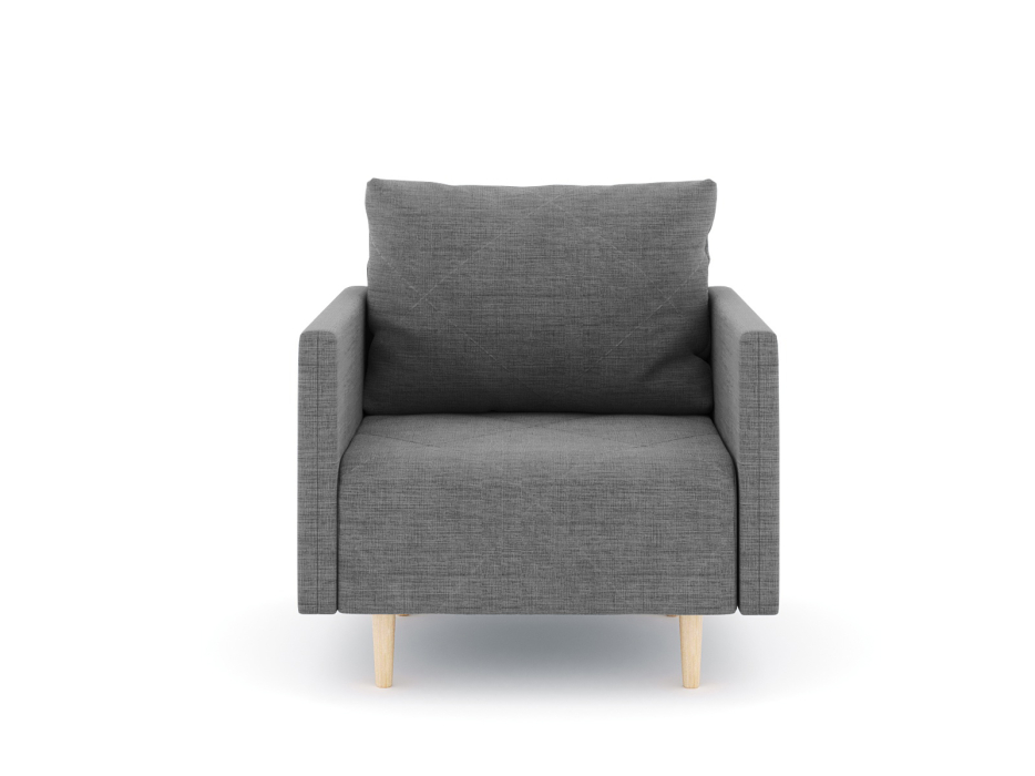 Кресло для отдыха, Кресло для отдыха Милли с подлокотниками, рогожка