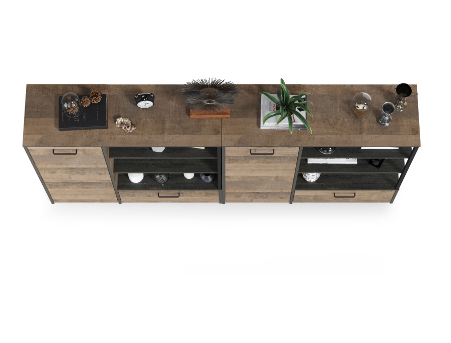 Комоды, Два комода с дверкой и ящиком Трувор