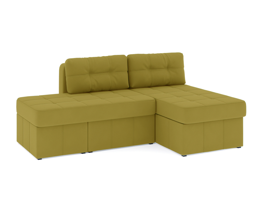 Диваны угловые в гостиную, Диван-кровать угловой Оливер Люкс еврокнижка-трансформер, велюр