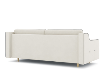 Диван-кровать еврокнижка-пантограф Оникс, велюр