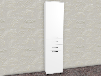 Модульная система Грейс Шкаф ШК-5045  Снежный Ясень