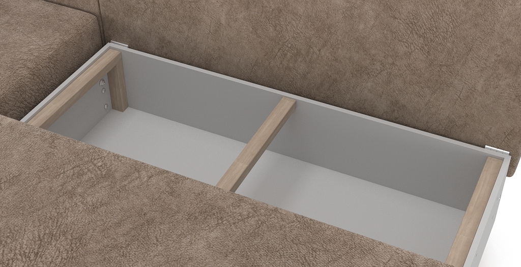 Диваны угловые в гостиную, Угловой диван Каир Lux, велюр, левый