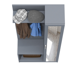 Прихожая с зеркалом в маленькую прихожую РВК Камелия-8