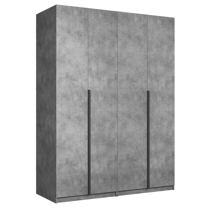 Шкафы распашные, Шкаф складной Е1 Локер ("Гармошка") 162х52.5х220 см, с двумя модулями