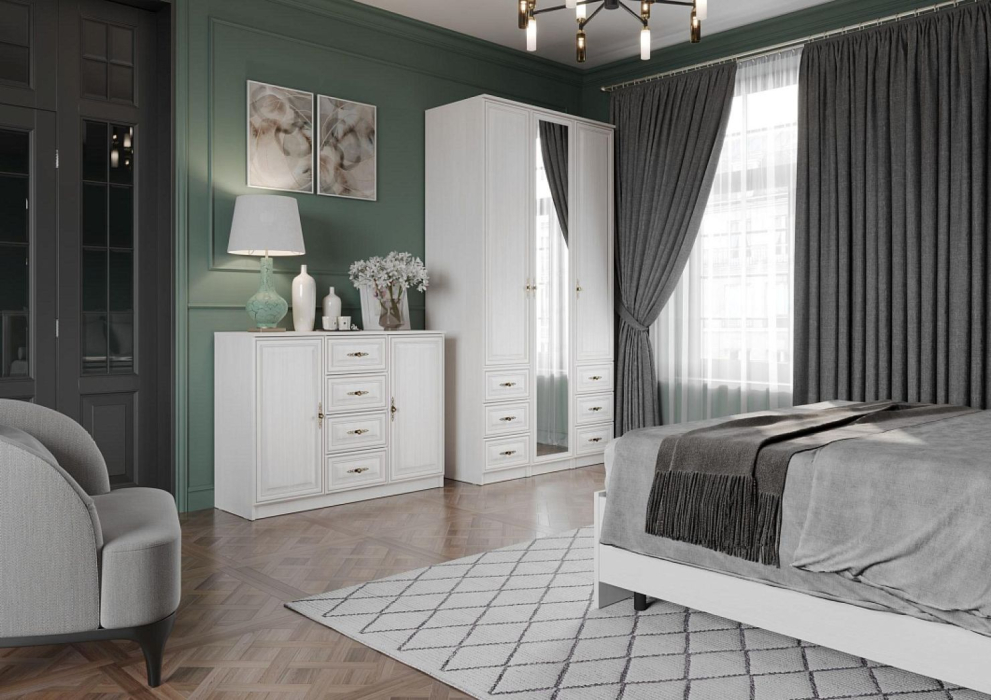 Кровати с мягким изголовьем, Габриэлла Кровать двойная 06.02-03 с ортоп. основанием (1600) 