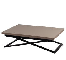 Столы-трансформеры, Стол-трансформер Compact (глянец/черные опоры)