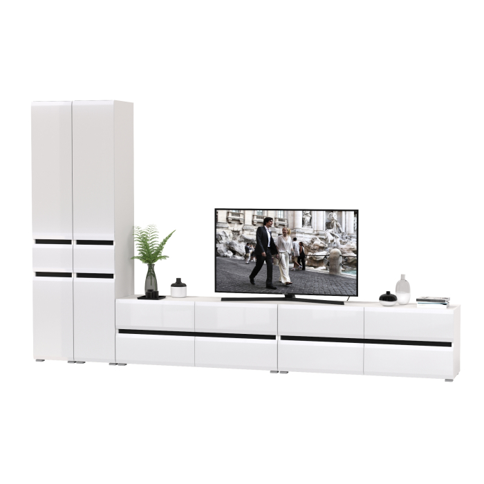 Стенки для гостиной, Мебель для гостиной модульная Сидней № 133