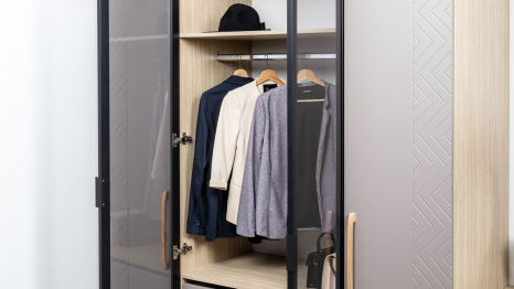 Шкаф-витрина Амьен 16.395 Плэйн Веллюто Капучино