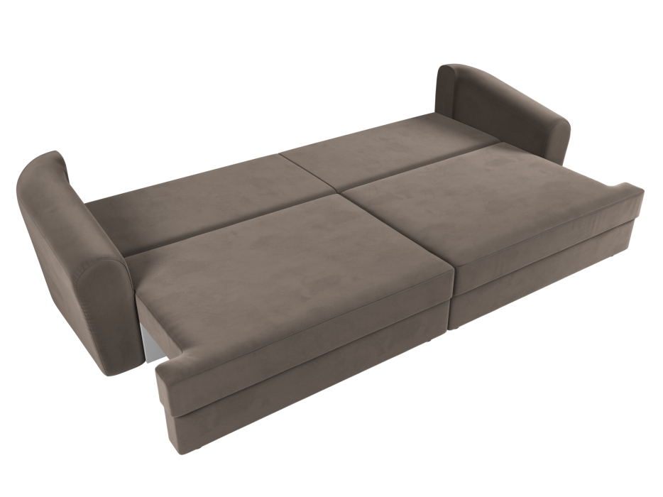 Диваны еврокнижки, Прямой диван Милтон, велюр