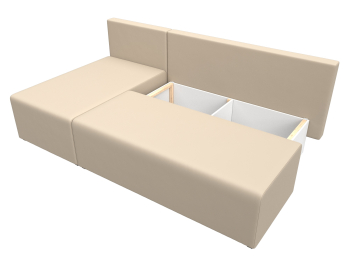 Угловой диван Поло левый угол, экокожа