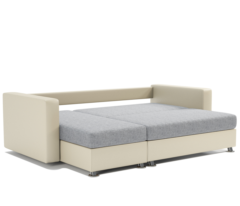 Диваны угловые в гостиную, Угловой диван Ария левый, шенилл / экокожа