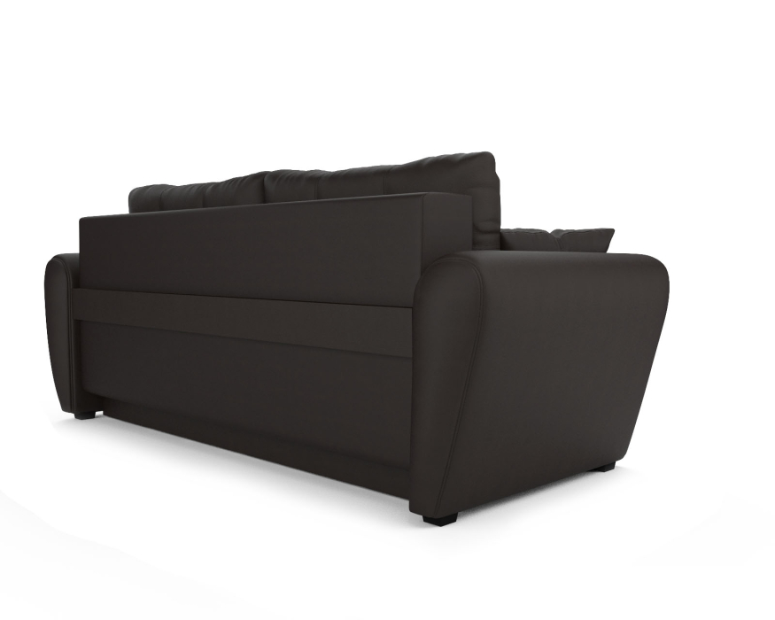 Диваны кровати со спальным местом, Диван прямой еврокнижка Амстердам (Экокожа)