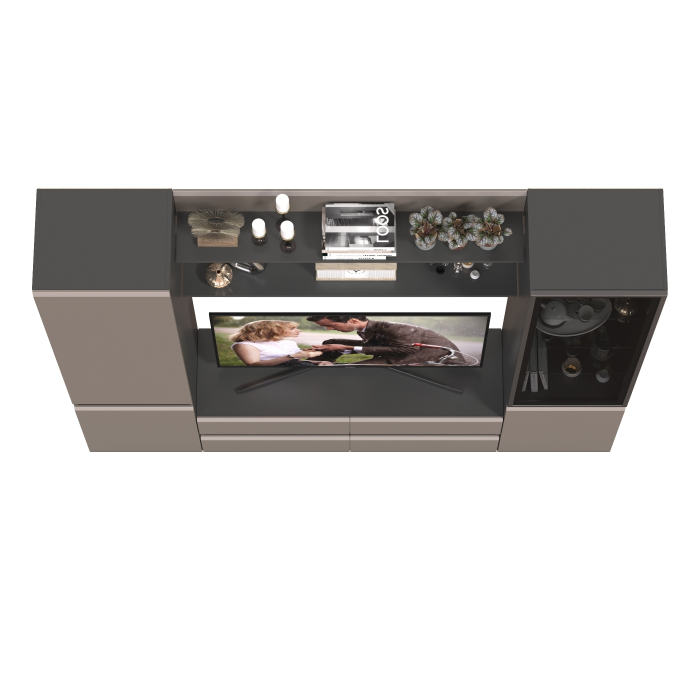 Стенки для гостиной, Модульная стенка в гостиную Сидней № 69