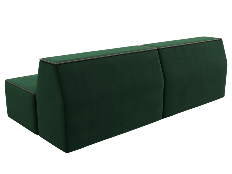 Диваны кровати со спальным местом, Прямой модульный диван Монс, Велюр