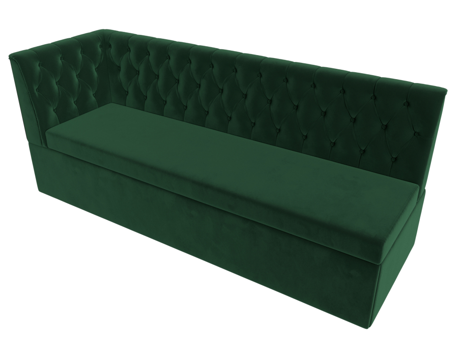 Диваны угловые кухонные, Диван кухонный Маркиз с углом слева, велюр