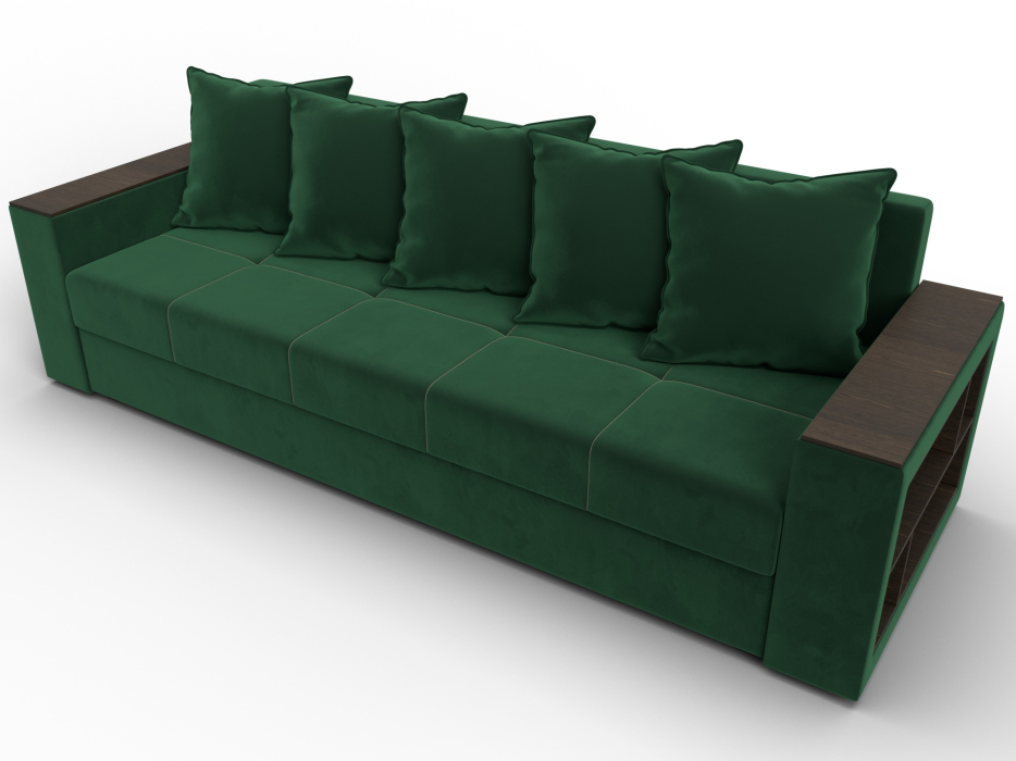 Диваны прямые, Диван прямой Дубай Лайт, велюр