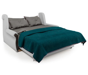 Диван-кровать Аккорд М 120, рогожка/экокожа