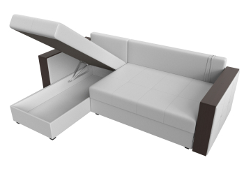 Угловой диван Валенсия Лайт левый угол, экокожа