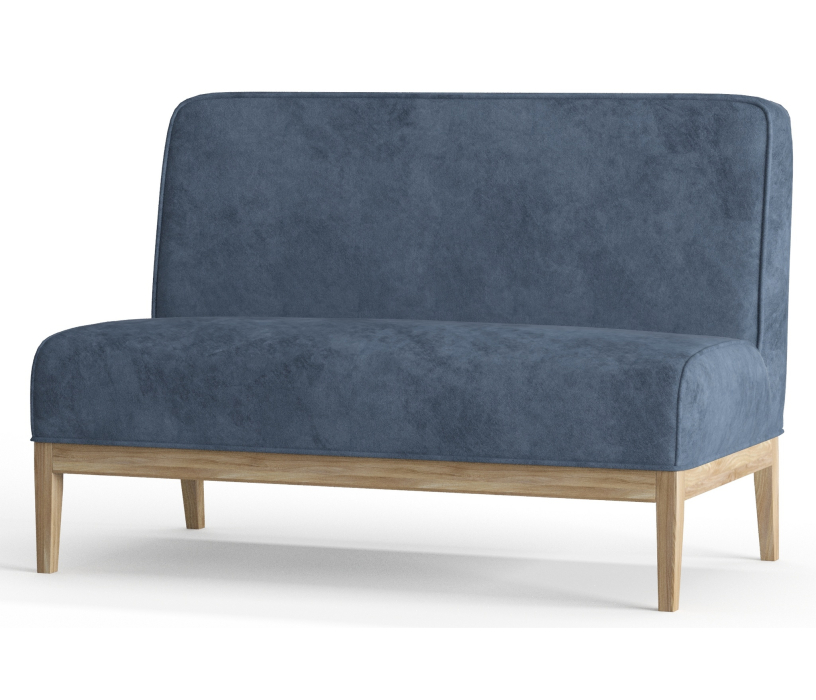 Дизайнерские диваны для гостиной, Диван прямой Марвин, Велюр