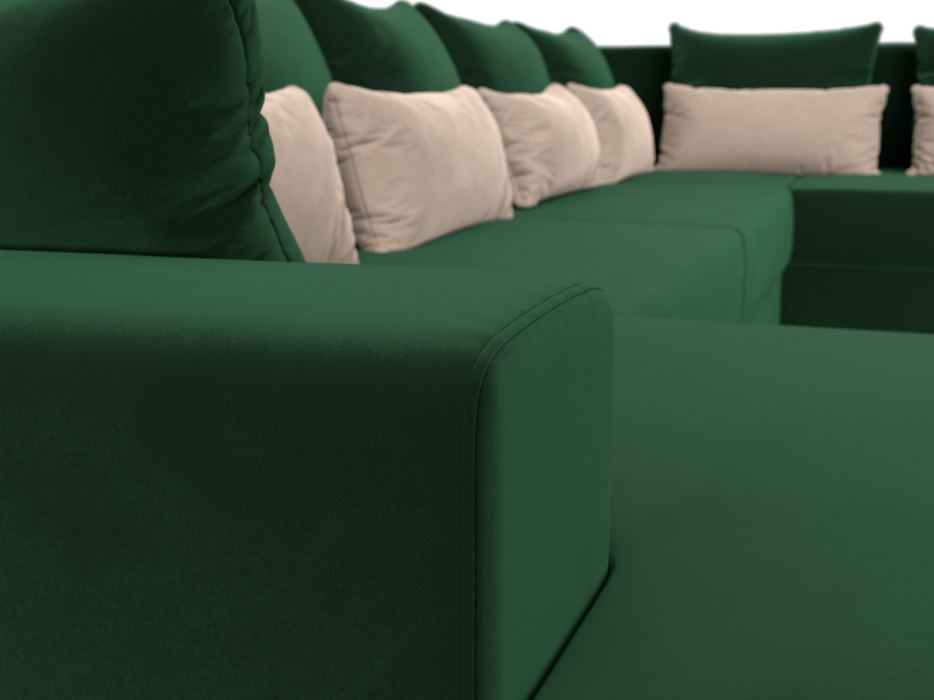 Офисные диваны, П-образный диван Майами левый угол, Велюр