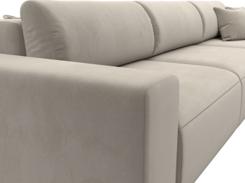 Диван прямой Лига-036 Классик Лонг, микровельвет