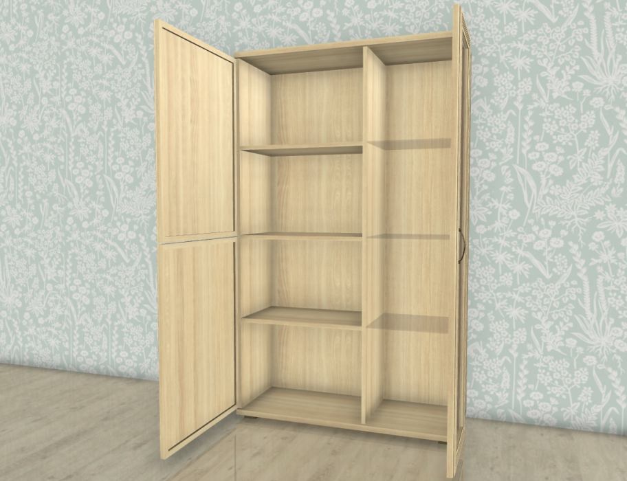 Шкафы двухстворчатые, Модульная система Карина Шкаф ШК-1082