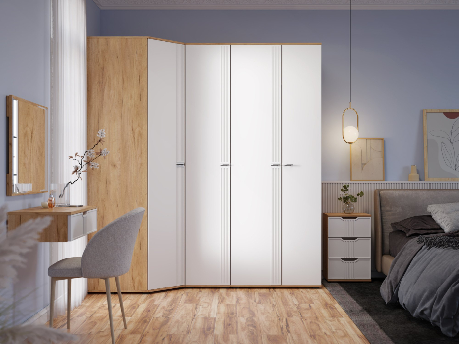 Шкафы одностворчатые, Шкаф-пенал Эмилия ЭЛ-15К глухой